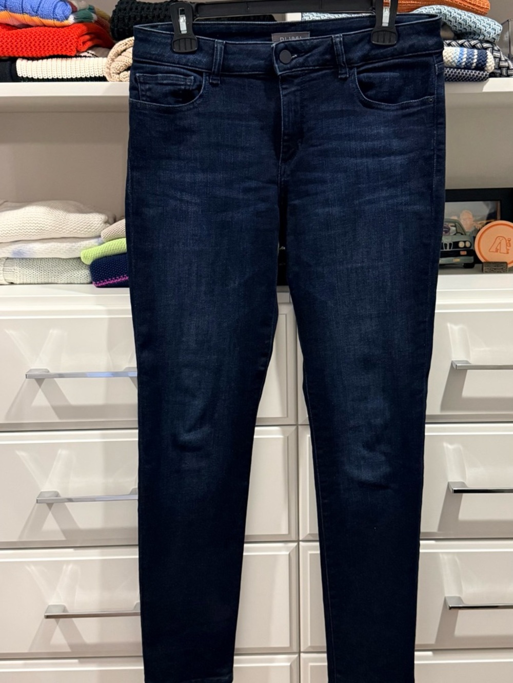 DL1961 Women’s Skinny Jeans in Dark Indigo